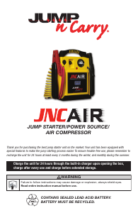 Manual Jump-N-Carry JNC Air Jump Starter