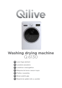 Manual Qilive Q.6130 Máquina de lavar e secar roupa