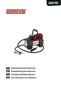 Manual Hamron 604-193 Compressor