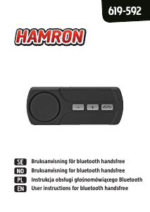 Manual Hamron 619-592 Car Kit