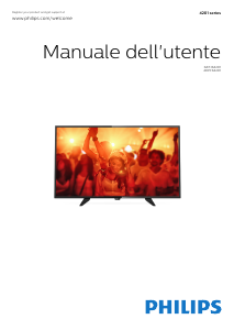 Manuale Philips 32PHK4201 LED televisore