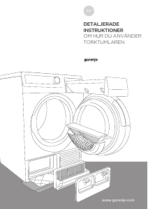 Bruksanvisning Gorenje D85F65T Torktumlare