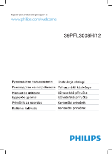 Návod Philips 39PFL3008H LED televízor