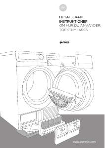 Bruksanvisning Gorenje D98F66F Torktumlare