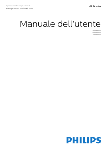 Manuale Philips 40PFK4100 LED televisore