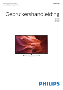 Handleiding Philips 40PFK5500 LED televisie