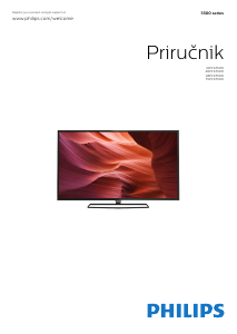 Priručnik Philips 40PFK5500 LED televizor