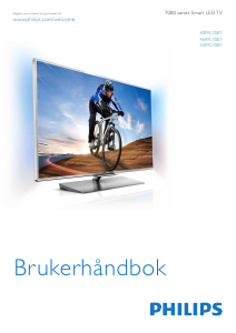 Bruksanvisning Philips 40PFL7007 LED-TV