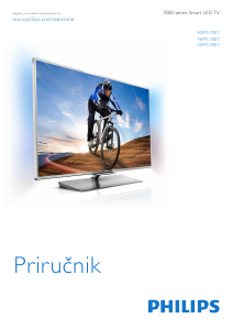 Priručnik Philips 40PFL7007 LED televizor