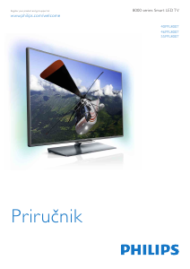 Priručnik Philips 40PFL8007 LED televizor