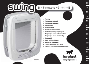 Manual de uso Ferplast Swing 5 Trampilla para gatos