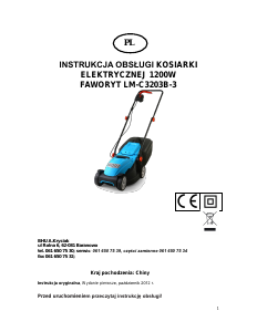 Instrukcja Faworyt LM-C3203B-3 Kosiarka