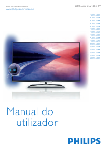 Manual Philips 42PFL6008K Televisor LED