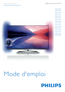 Mode d’emploi Philips 42PFL6198K Téléviseur LED