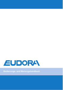 Bedienungsanleitung Eudora WAS 612 Waschmaschine