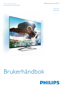 Bruksanvisning Philips 42PFL6907 LED-TV