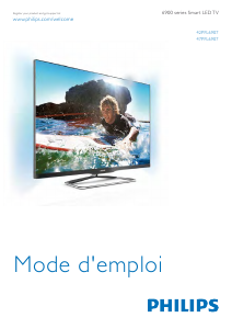 Mode d’emploi Philips 42PFL6907 Téléviseur LED