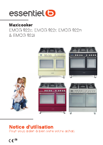 Mode d’emploi Essentiel B EMCG 922r Cuisinière