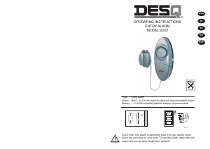 Manual de uso Desq 2002 Sistema de seguridad
