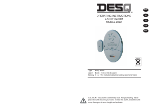Manual de uso Desq 2022 Sistema de seguridad