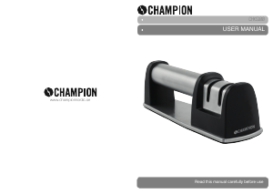 Brugsanvisning Champion CHKS100 Knivsliber