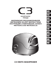 Brugsanvisning C3 30-30115 Knivsliber