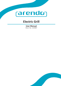 Mode d’emploi Arendo 304987 Grill