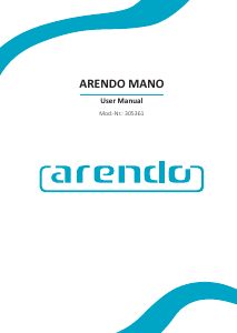 Bedienungsanleitung Arendo 305361 Mano Stabmixer