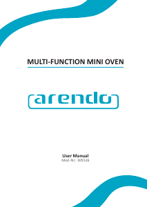 Manual Arendo 305526 Oven