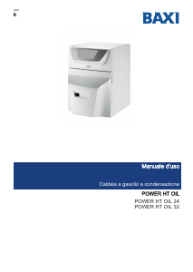 Manuale Baxi Power HT Oil 32 Caldaia per riscaldamento centralizzato