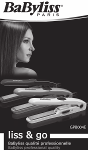 Manual de uso BaByliss BPB004E Mini Straight and Co Plancha de pelo