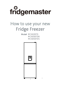 Manual Fridgemaster MC60287DS Fridge-Freezer