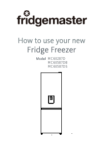 Manual Fridgemaster MC60287D Fridge-Freezer
