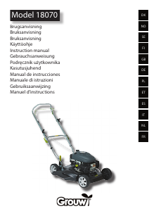 Manuale Grouw 18070 Rasaerba