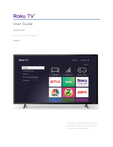 Manual Hisense 43R7G5 LED Television