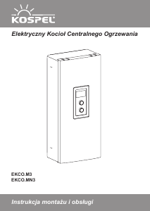 Instrukcja Kospel EKCO.MN3 Kocioł ogrzewania