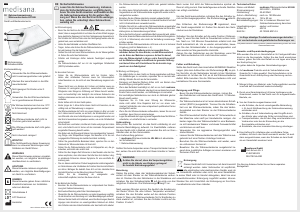 Instrukcja Medisana HU 666 Koc elektryczny