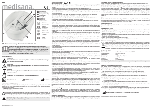 Manuál Medisana FS 888 Koupel nohou