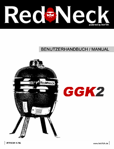 Bedienungsanleitung Red Neck GGK2 Barbecue