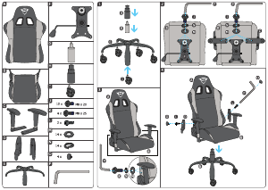 Manuale Trust 24436 Resto Sedia da ufficio