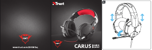 Mode d’emploi Trust 22125 Carus Headset