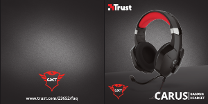 Mode d’emploi Trust 24320 Carus Headset