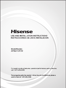 Handleiding Hisense AP0621CR1W Airconditioner