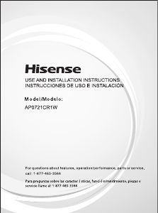 Handleiding Hisense AP0721CR1W Airconditioner