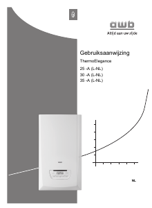 Handleiding AWB ThermoElegance 25-A (L-NL) CV-ketel