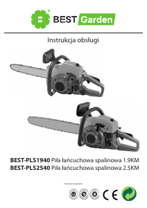 Instrukcja Best Garden BEST-PLS1940 Piła łańcuchowa