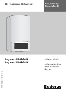 Kullanım kılavuzu Buderus Logamax U062-24 K Kombi