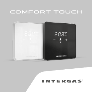 Manual de uso Intergas Comfort Touch Termostato