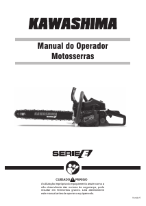 Manual Kawashima KWS 6218 Motosserra