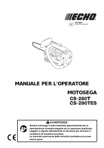 Manuale Echo CS-280T Motosega